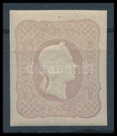 ** 1861 Hírlapbélyeg újnyomat / Reprint - Other & Unclassified