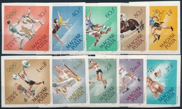 ** 1964 Olimpia Vágott Sor (4.000) (2Ft Rozsdafolt / Stain) - Andere & Zonder Classificatie