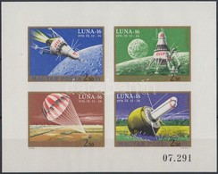 ** 1971 Luna-16 Vágott Blokk (3.000) - Other & Unclassified