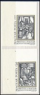 ** 1973 500 éves A Magyar Könyvnyomtatás ívsarki Vágott Sor - Other & Unclassified