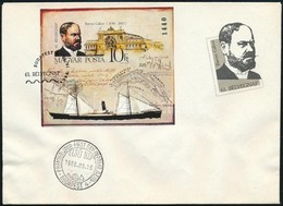 1988 Bélyegnap (61.) Vágott Blokk FDC-n (7.000) - Other & Unclassified