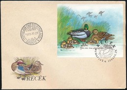 1988 Récék Vágott Blokk FDC-n - Autres & Non Classés