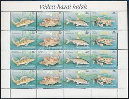 ** 1997 Védett Hazai Halak 5 Db Teljes ív (11.000) - Autres & Non Classés