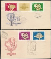 90 Db FDC Az 50-es évekből / 90 FDCs From The 60-es - Autres & Non Classés