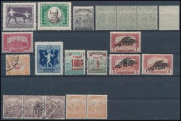 ** * O 1921-1925 20 Db Bélyeg Nyomási és Fogazási Eltérésekkel - Other & Unclassified