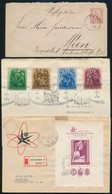 1871-1961 Több, Mint 50 Db Küldemény, Rajta Blokkok, Jobb Bélyegek, érdemes átnézni - Other & Unclassified