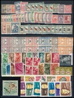 ** * 1900-1991 Összeállítás, Közte Sorok, Darabok, önálló értékek, Nagyrészt Postatisztán, A/4 Berakólapon - Other & Unclassified