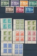 ** * O Németország Főleg Deutsches Reich, Zónák Tétel érdekességekkel 8 Lapos Lindner Berakóban / Germany Lot, Mostly Ge - Andere & Zonder Classificatie