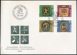 Svájc 60 Különféle FDC A 70-es 80-as évekből  Levélberakóban - Other & Unclassified