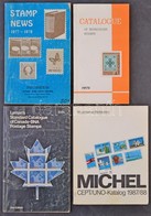 4 Db Külföldi Vonatkozású Katalógus, Ill. Kézikönyv (USA, Kanada, Mongólia, és CEPT-katalógus) - Sonstige & Ohne Zuordnung