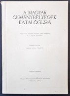 Kaptay Antal: Magyar Okmánybélyegek Katalógusa 1966 - Altri & Non Classificati