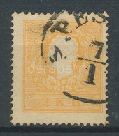 O 1858 2kr II Narancs (60.000) - Sonstige & Ohne Zuordnung