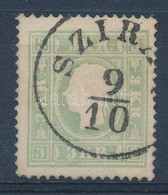 O 1858 3kr II Zöld 'SZIRA(K)' (25.000) - Sonstige & Ohne Zuordnung