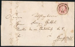 1867 5kr Levélen / On Cover 'GROSSSCHENK' - 'NAGY SZEBEN' - Other & Unclassified