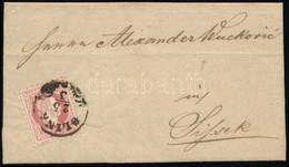 1870 5kr Levélen ,,GLINA' - Sissek - Other & Unclassified