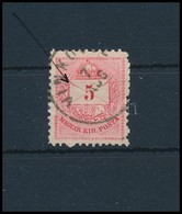 O 1881 5kr Szép Karccal - Other & Unclassified