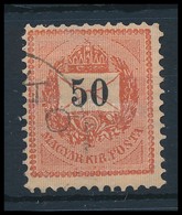 O 1888 Sztereo 50kr, Festékfolt A Koszorútól Jobbra - Sonstige & Ohne Zuordnung