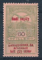 * 1914 Hadisegély 60f összefolyt ,,Hadi' - Altri & Non Classificati