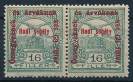 ** 1915 Hadisegély 16f Pár, Mindkét Bélyeg II. Típusú - Other & Unclassified