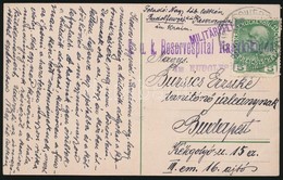 ~1916 Képeslap 5h Bélyeggel 'K.u.k. Reservespital Nagykikinda' - Sonstige & Ohne Zuordnung