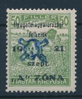 ** Nyugat-Magyarország II. 1921 Arató 50f Garancia Nélkül (18.000) - Altri & Non Classificati