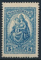 1926 Keskeny Madonna 5P újragumizott Bélyeg - Other & Unclassified