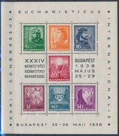 ** 1938 Eucharisztikus Blokk Luxus Minőségben (9.000) - Autres & Non Classés