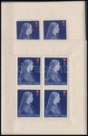 ** 1942 Vöröskereszt Kisívsor (24.000) / Mi 696-698 A+B Mini Sheets - Sonstige & Ohne Zuordnung