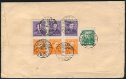 1934 Levél Skóciába 7 Bélyeges Arcképek Bérmentesítéssel - Other & Unclassified