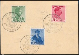 1940 Román Díjjegyes Levelezőlap Magyar és Román Bélyegekkel, DÉS VISSZATÉRT Alkalmi Bélyegzéssel - Other & Unclassified