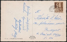 1943 Képeslap 'SOPRON-GYŐR' Mozgóposta Bélyegzéssel - Sonstige & Ohne Zuordnung
