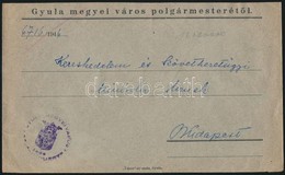 1946 (16. Díjszabás) Távolsági Levél Betűs 10 X Ajánlás/24f Bérmentesítéssel - Other & Unclassified