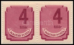 ** 1946 Forint-fillér Portó 4f Pár Elcsúszott értékszámokkal - Sonstige & Ohne Zuordnung