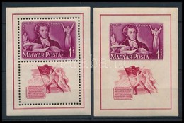 ** 1949 Puskin Blokkpár - Other & Unclassified