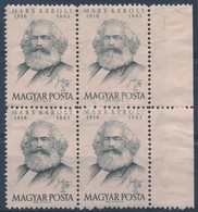 ** 1953 Marx ívszéli Négyestömb - Andere & Zonder Classificatie