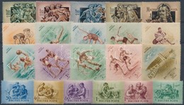 ** 1953-1954 3 Db Szép Sor - Other & Unclassified