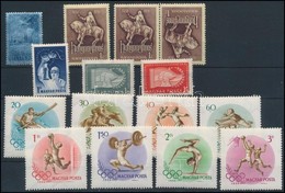 ** 1955-1956 Alumínium, Hunyadi, Bányásznap, Úttörő, Olimpia Sorok Stecklapon (5.150) - Other & Unclassified