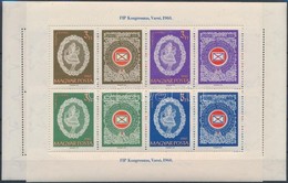 ** 1960 3 Db FIP (III.) Blokk (10.500) - Other & Unclassified