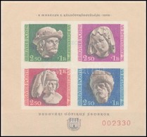 ** 1976 Szobrok Blokk, 'A Magyar Posta Ajándéka' - Altri & Non Classificati