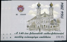 ** 2004/46 Székesfehérvári Zsinagóga 8 Db Emlékív 4 + 3 (felosztásban Sorszámkövető + 1 Db Emlékív A Hátoldalán Ismertet - Andere & Zonder Classificatie