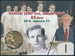 2018 Hámori Jenő Vívó, Olimpiai Bajnok 85 éves - Ajándék Emlékív - Other & Unclassified