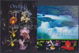 ** 2003 Orchideák Kisív Pár Mi 4006-4013 - Sonstige & Ohne Zuordnung