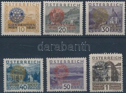 ** 1931 Rotary International Sor Mi 518-523 (Mi EUR 700.-) Certificate: Soecknick - Other & Unclassified