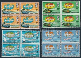 ** 1970 Turizmus (II.) Sor Négyestömbökben Mi 308-311 - Autres & Non Classés