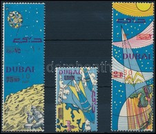 ** 1964 Űrkutatás Sor Mi 157-159 - Other & Unclassified