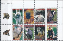 ** 2006 Majom 12tömb,
Monkey Block Of 12
Mi 2077-2088 - Altri & Non Classificati