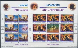 ** 1996 UNICEF Kisívsor,
UNICEF Minisheet Set
Mi 301-302 - Otros & Sin Clasificación