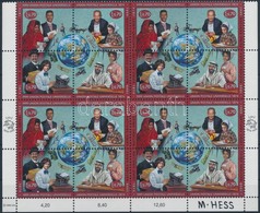 ** 1999 UPU Kisív,
UPU Minisheet
Mi 376-379 - Other & Unclassified