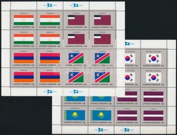 ** 1997 Zászló Kisívsor,
Flag Minisheet Set
Mi 722-729 - Andere & Zonder Classificatie