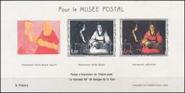 ** 1966 Festmény Emléklap,
Painting Memorial Sheet
Mi 1552 - Other & Unclassified